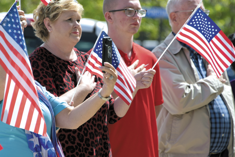 Leaders, residents gather for prayer