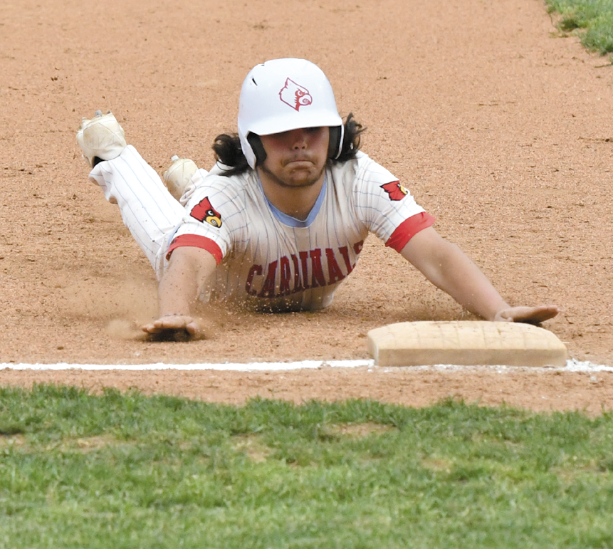 Cards win big on senior night