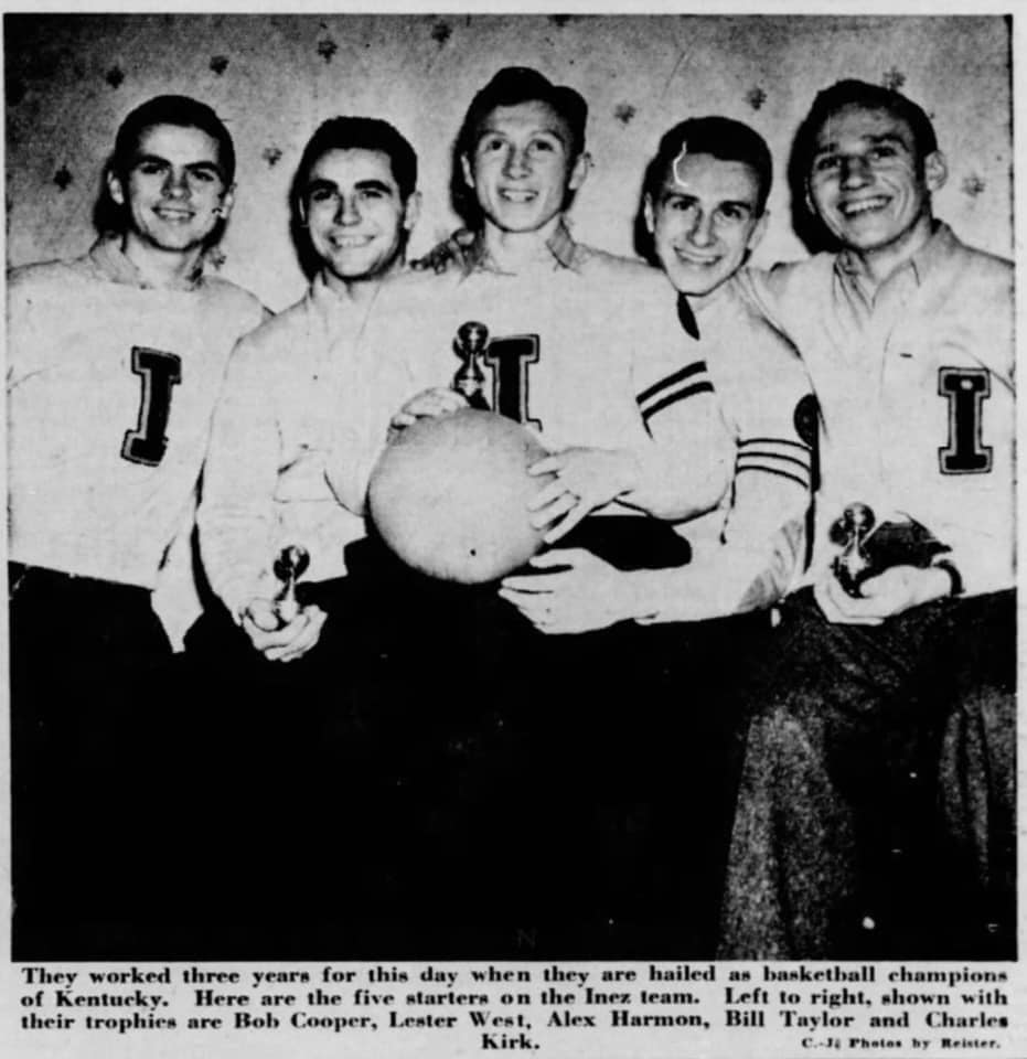 Inez won its first state title in 1941