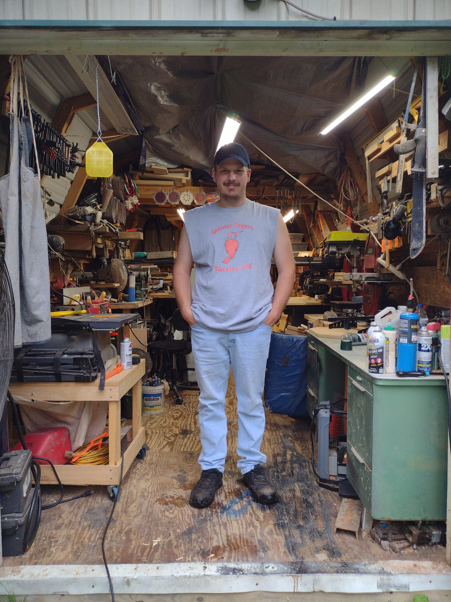 Love for woodworking grows into side business