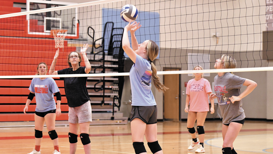 Volleyball Cards work with Morehead State