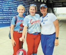 Lady Cards softball players attend camps