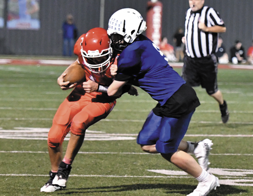 MCMS opens season with close loss