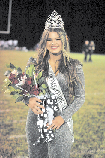 Thompson crowned Homecoming Queen