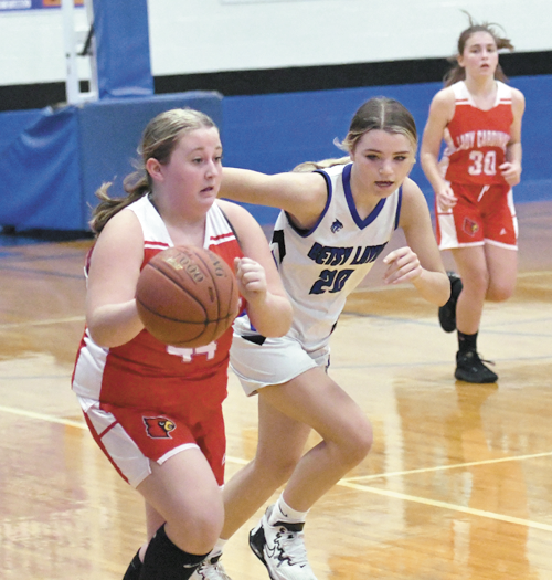 Lady Cards B-team win over Belfry