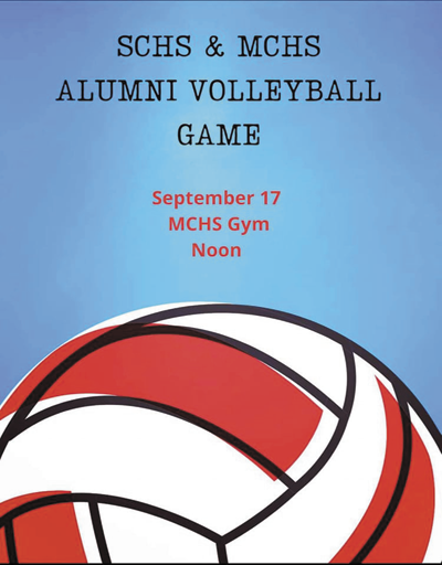 Alumni volleyball game 