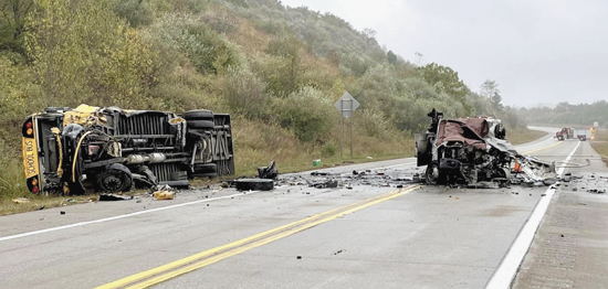 Mingo Co. school bus involved in fatal crash