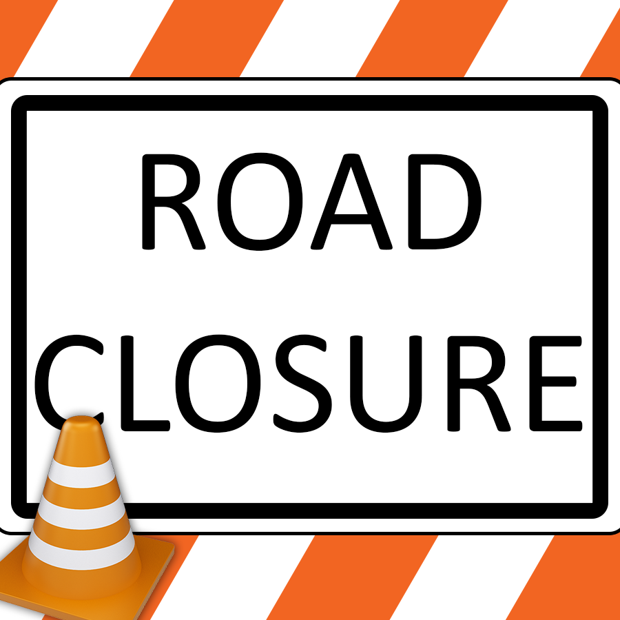 Road closure for drain installation on KY 3398 in Lawrence County