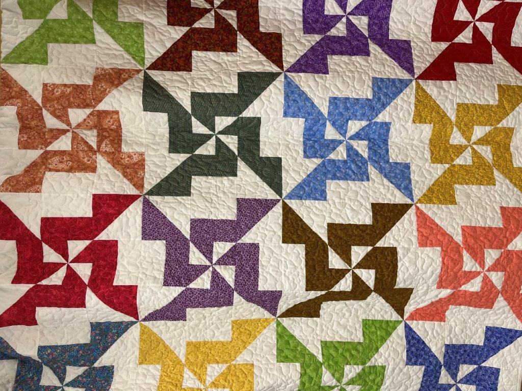 Stepp invites everyone to purchase tickets for quilt raffle
