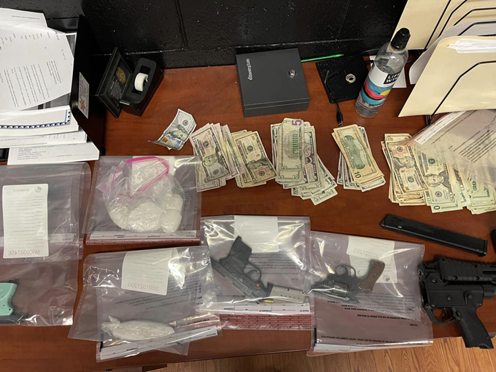 Drug trafficking sting nets eight arrests in Williamson