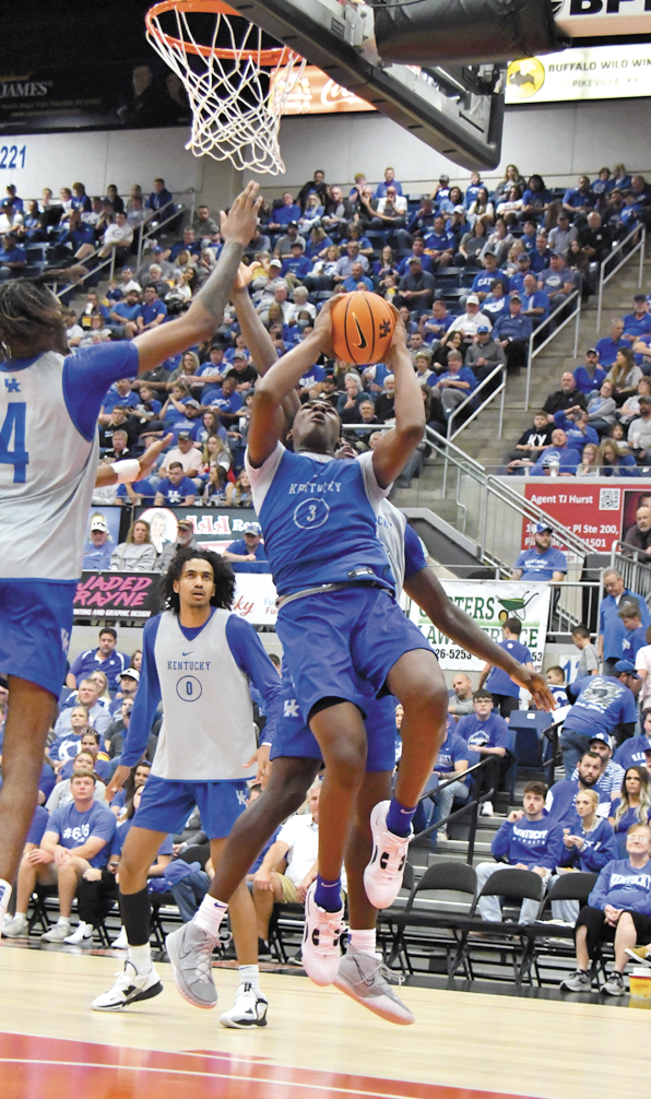 UK Blue-White scrimmage in Pikeville