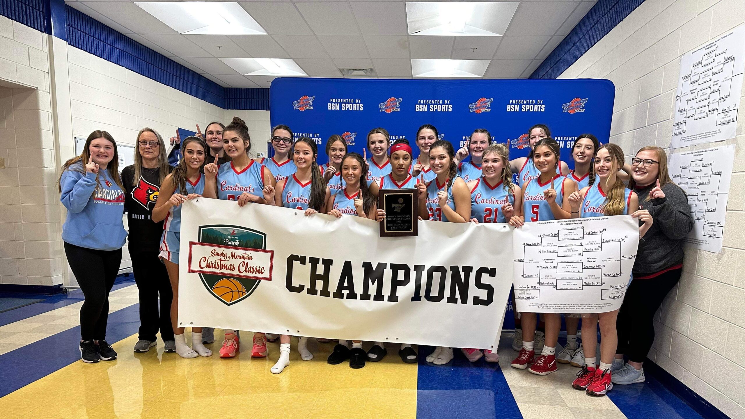 Lady Cards go 3-0 to win Smoky Mountain Classic