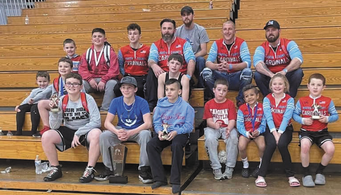 Martin County Youth wrestling team wins runner-up in Bristol Border Brawl
