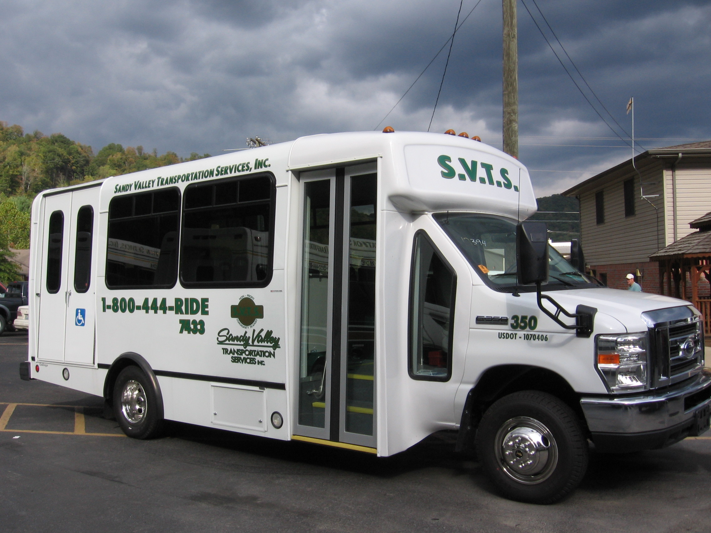 Catch a ride for $1 on Sandy Valley Transportation