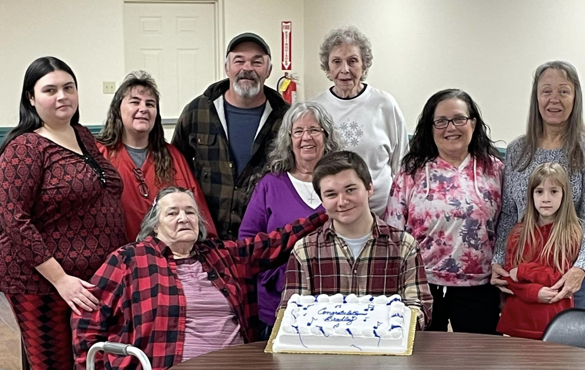 Seniors celebrate Goble
