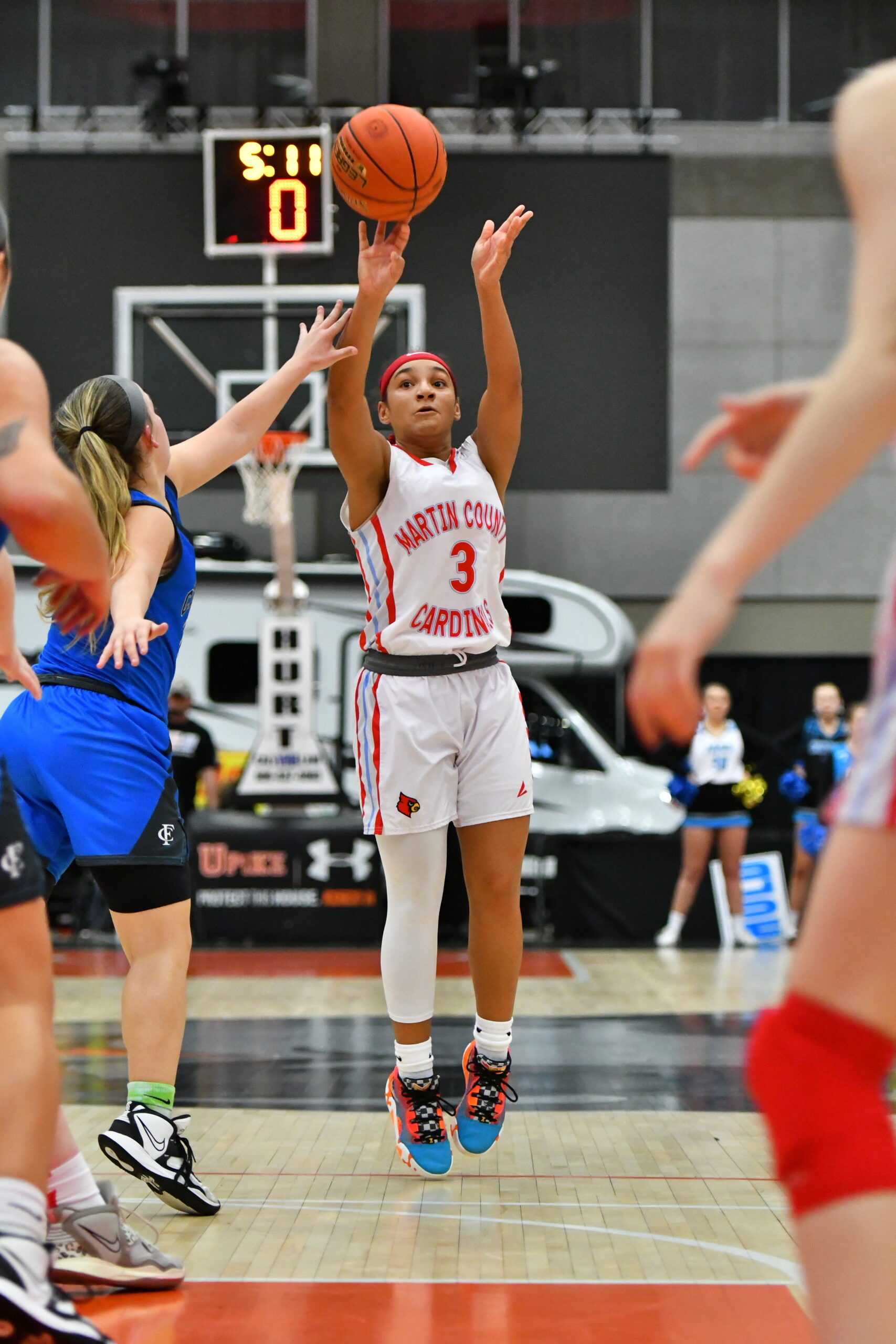 Martin County Lady Cards outgun Floyd Central to advance in 15th Regional Tournament