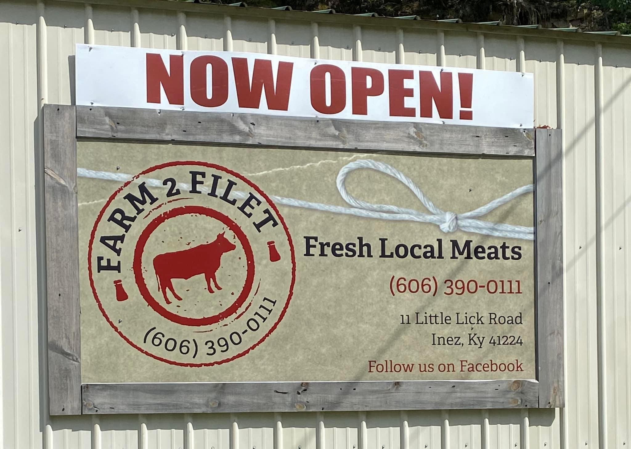 Farm 2 Filet offers high-quality meats in Inez