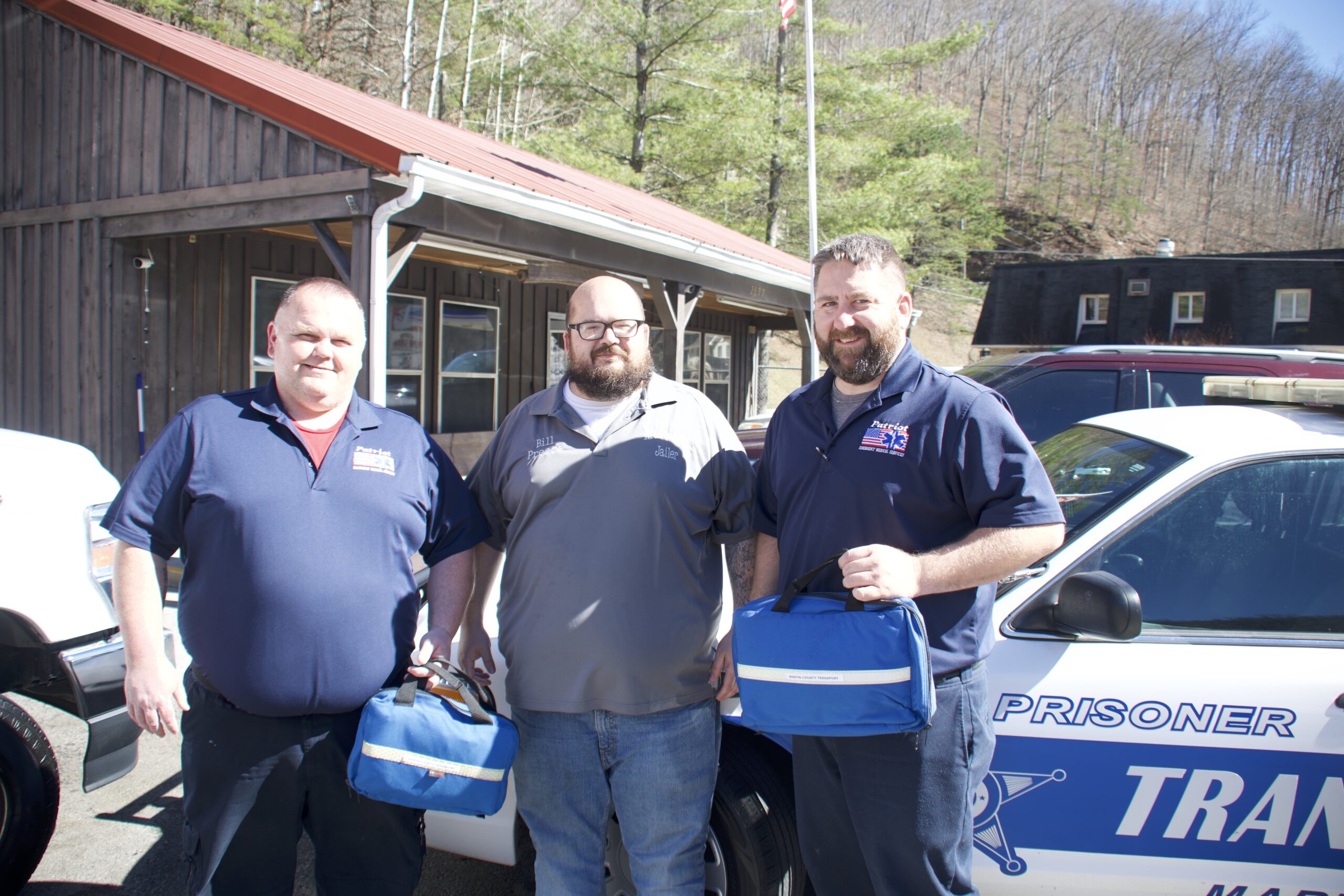 Patriot Ambulance donates medical kits