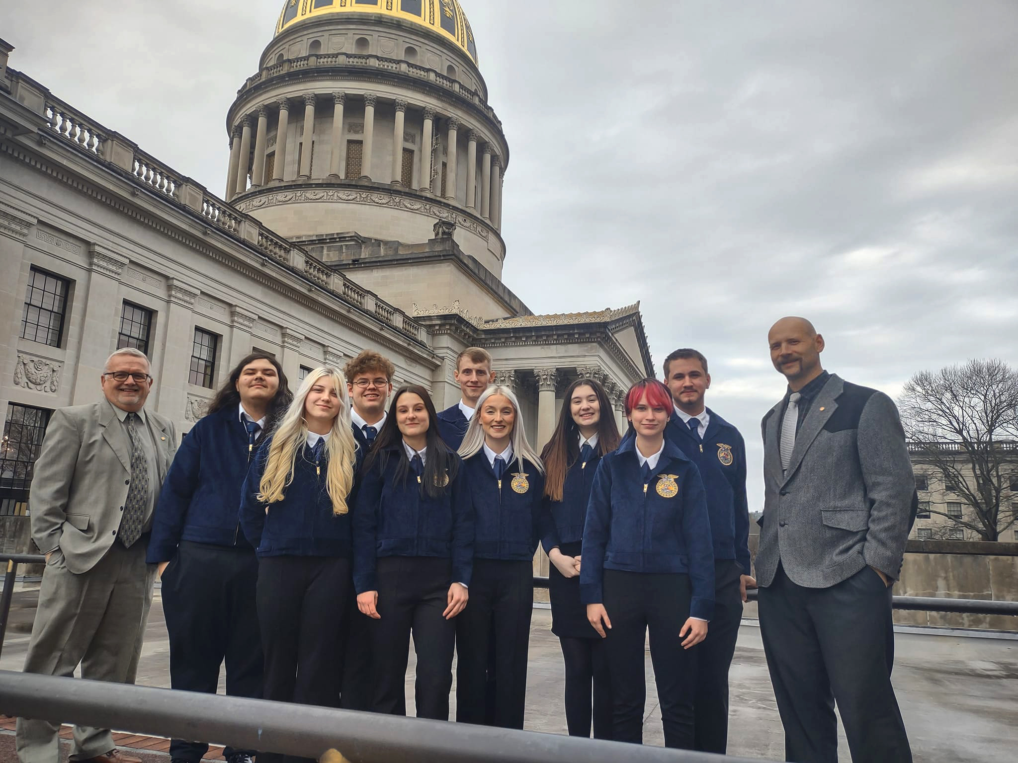 Tug Valley FFA advocates for agriculture at state capitol