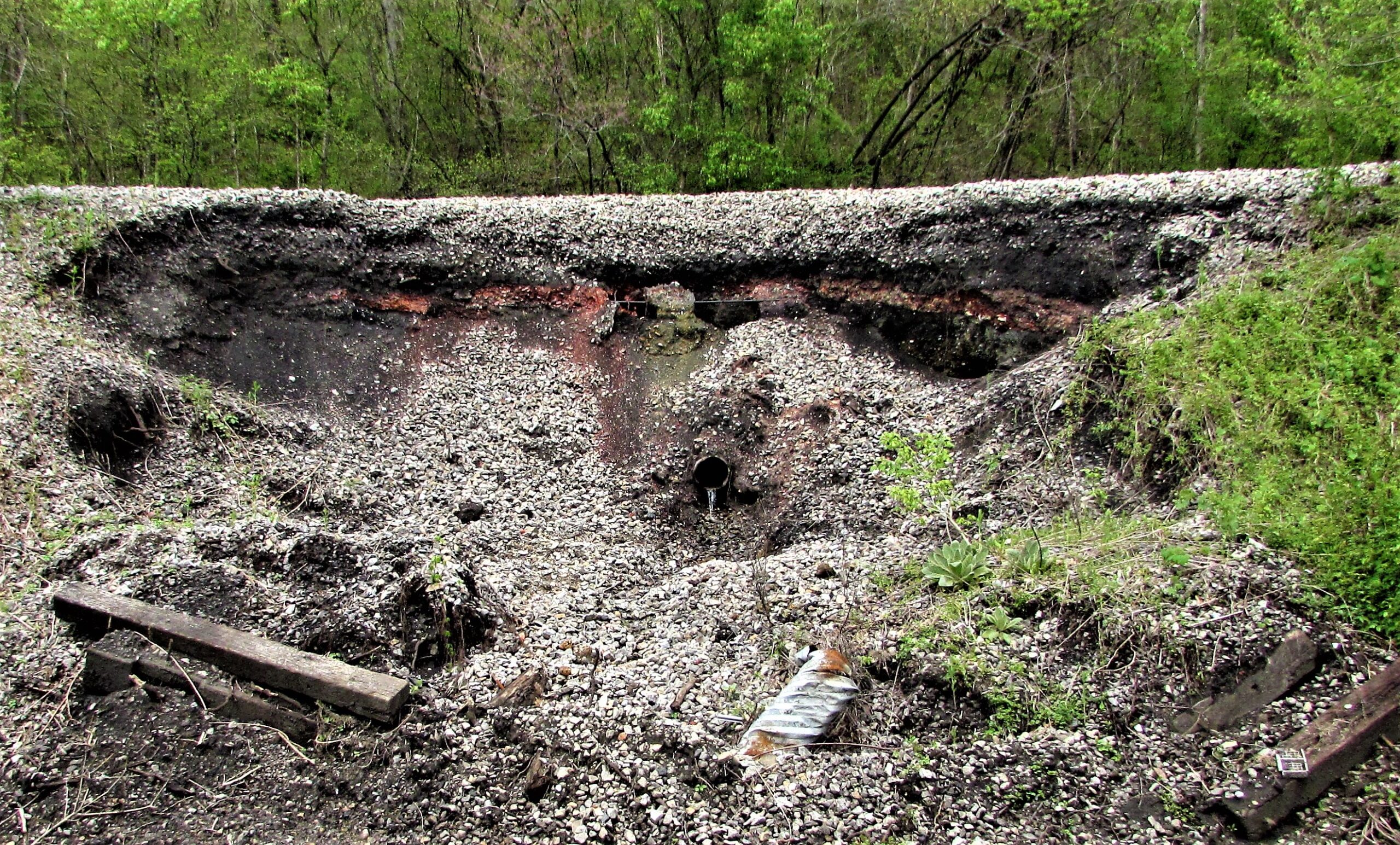 Tug River residents worried about slide under Norfolk Southern tracks