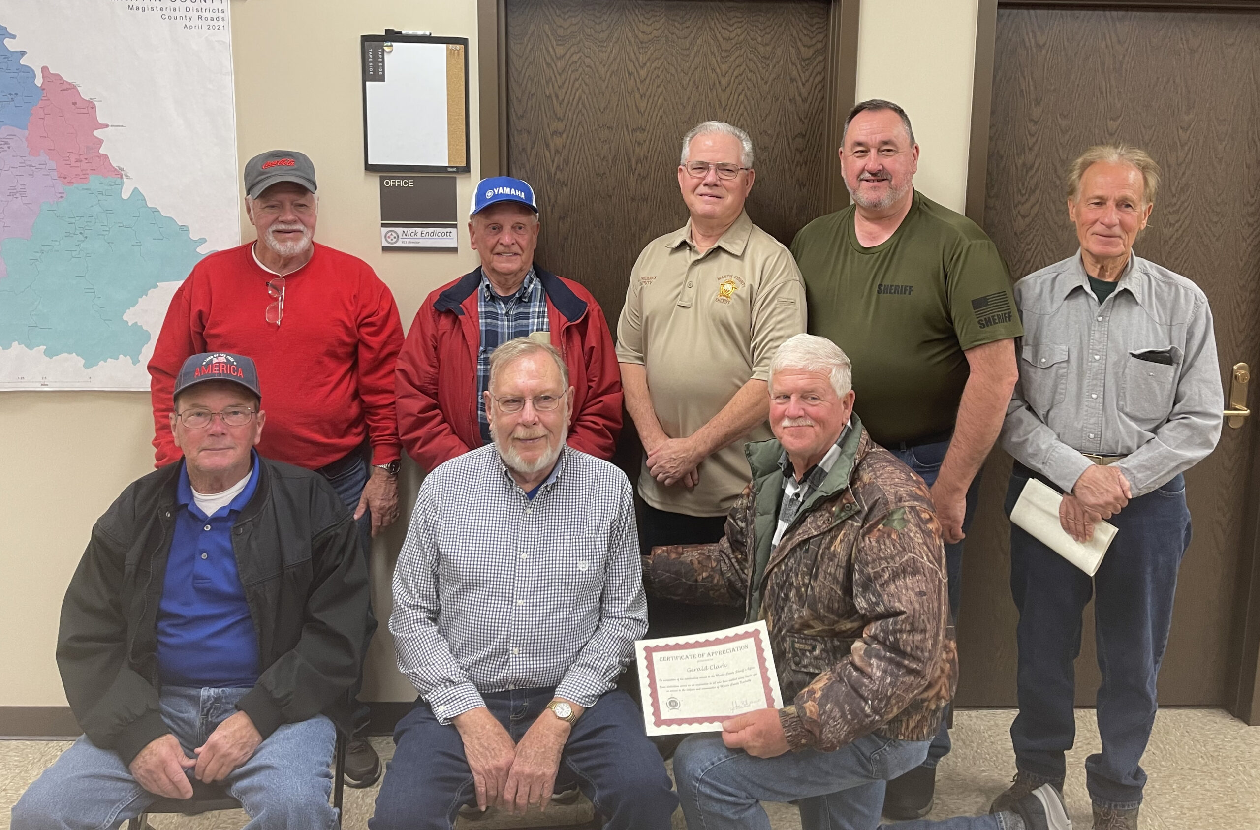 Sheriff honors volunteers