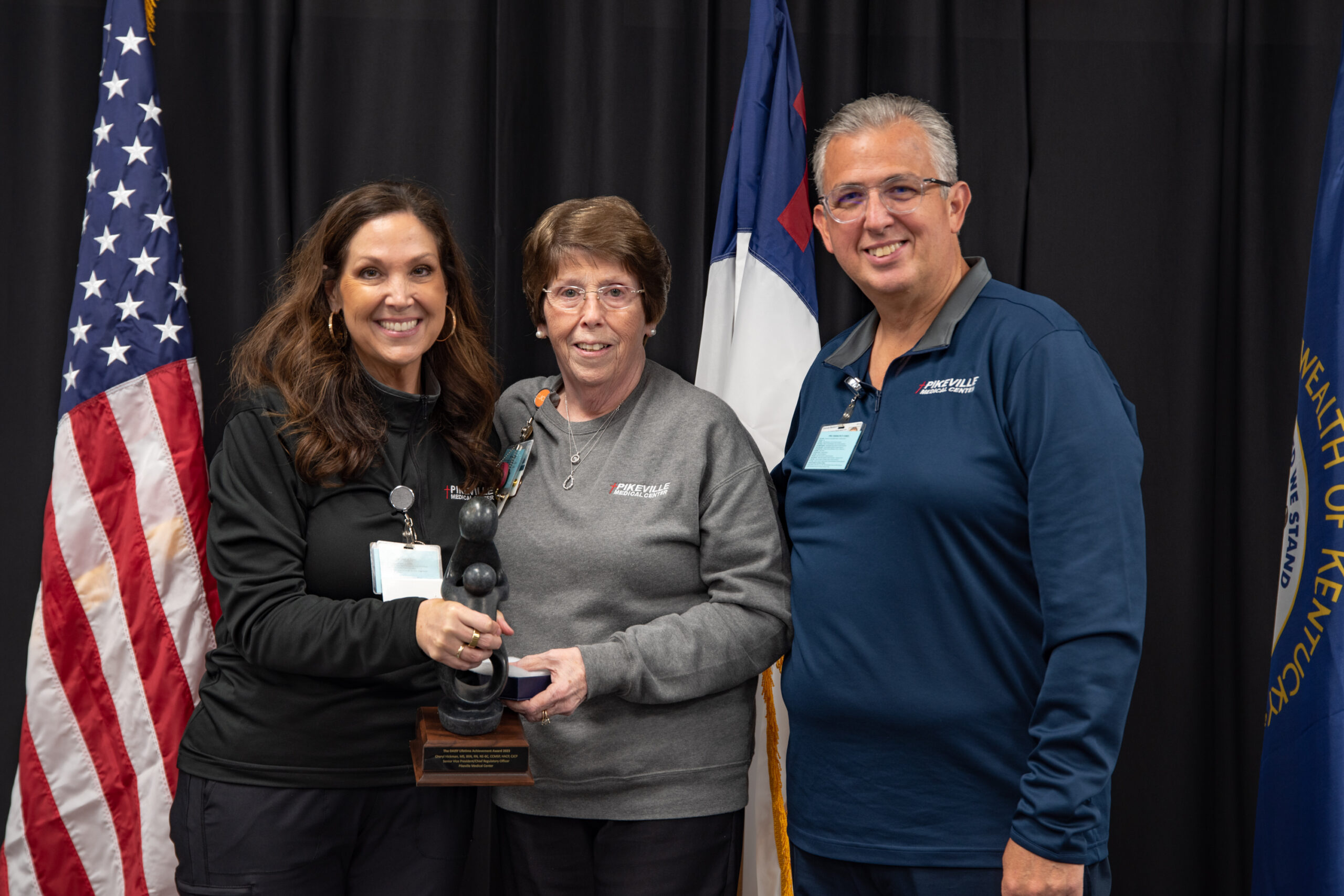 Hickman receives DAISY lifetime achievement award