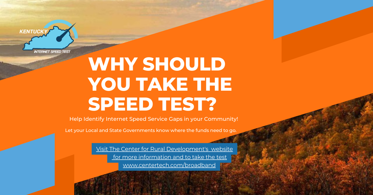 Take the Kentucky Broadband Speed Test 