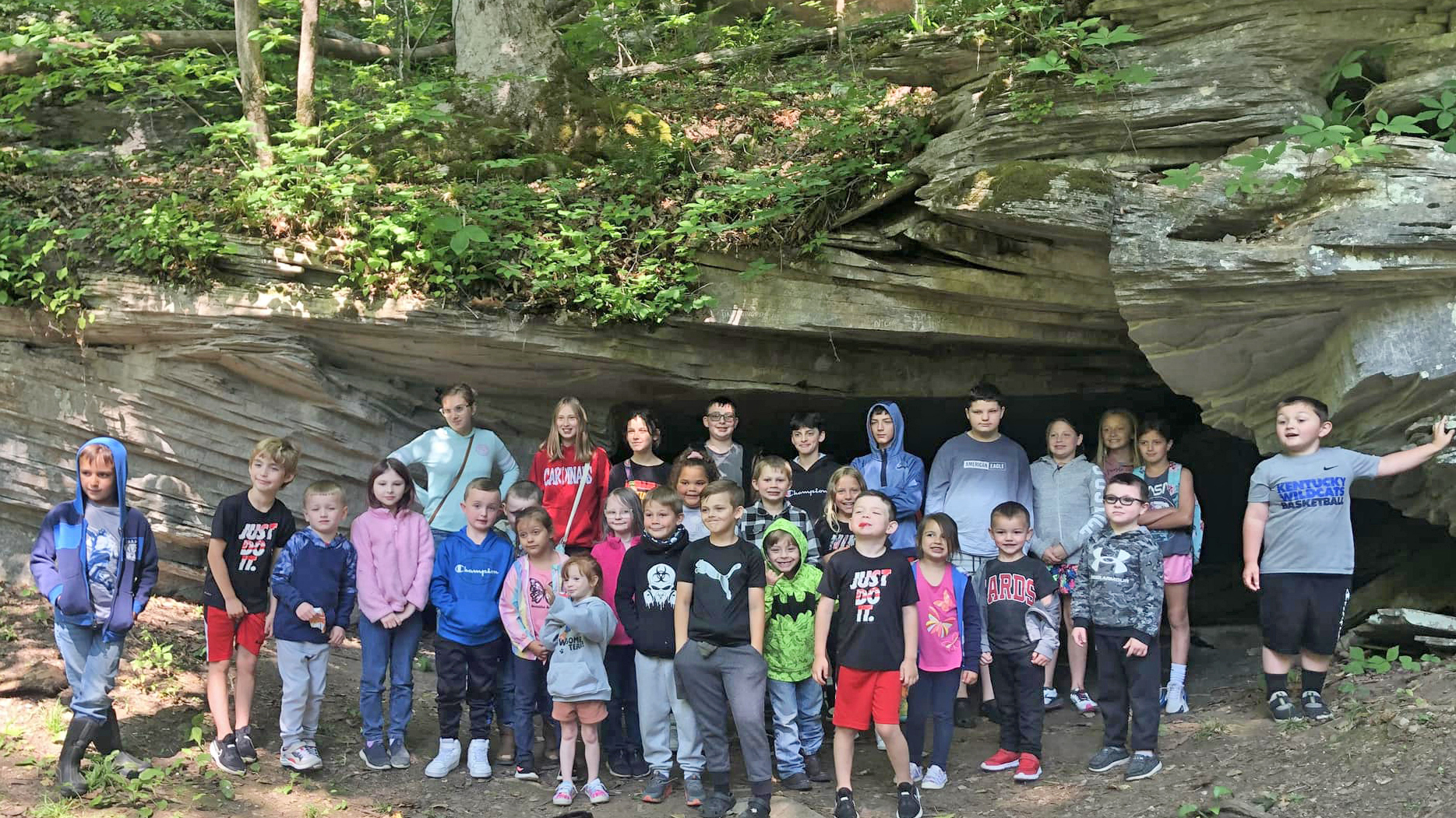 IES 21st Century Summer Program takes students on adventure to Carter Caves