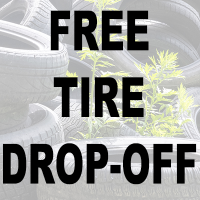 Free tire drop-off event until July 6
