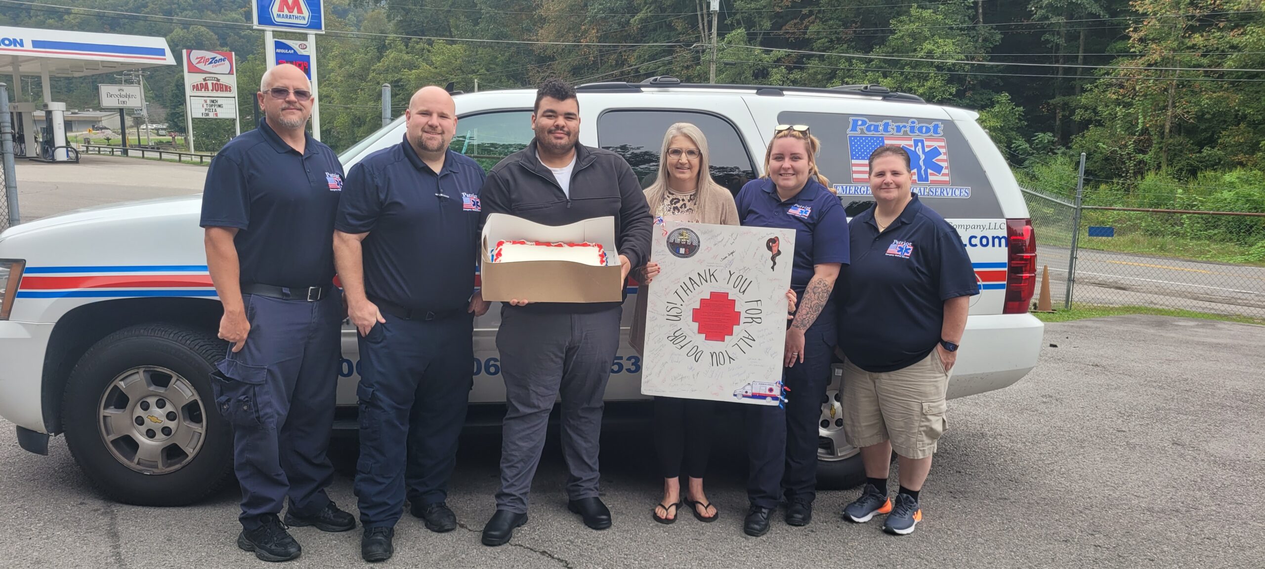 Cash Express salutes first responders