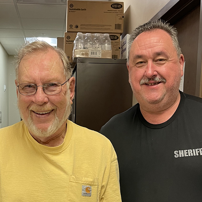 Sheriff’s office celebrates Fannin’s 79th birthday