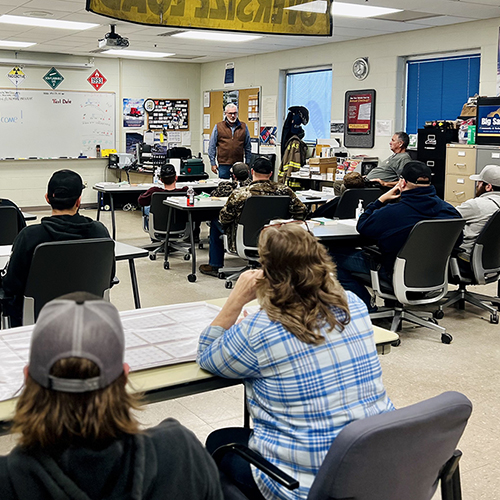 BSCTC begins fall line worker class with welcome from local electric companies