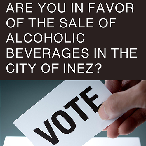 Inez to decide alcohol sales in upcoming election