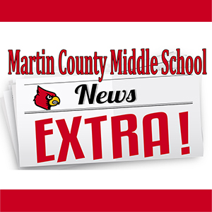 Martin County Middle names Students of the Month