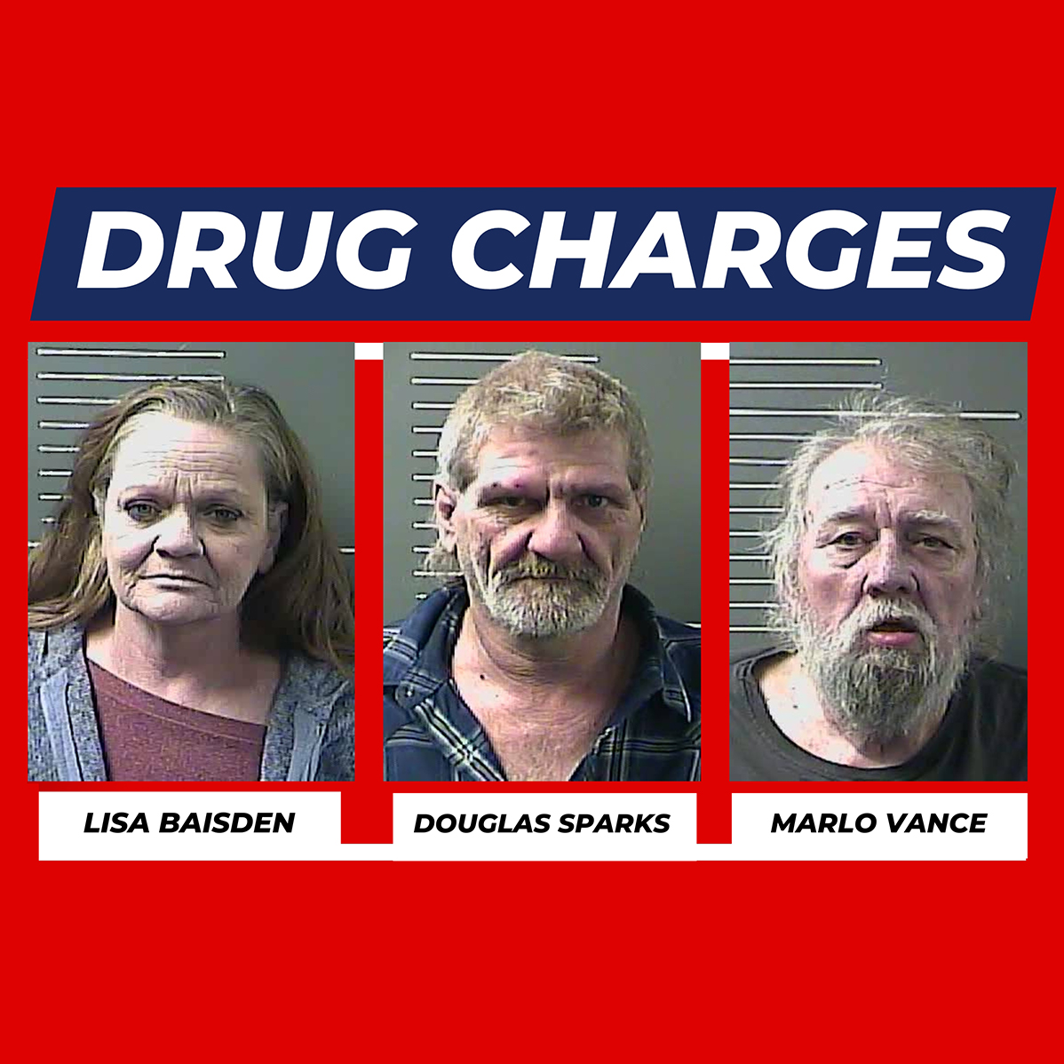 Reports of trio smoking meth inside a truck leads to arrests at Family Dollar