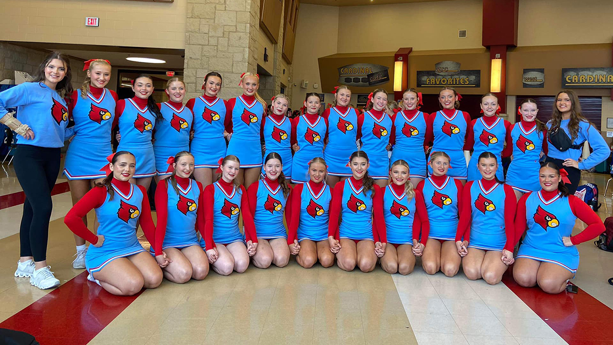 Martin County cheerleaders win fifth place in KHSAA State Cheer Competition