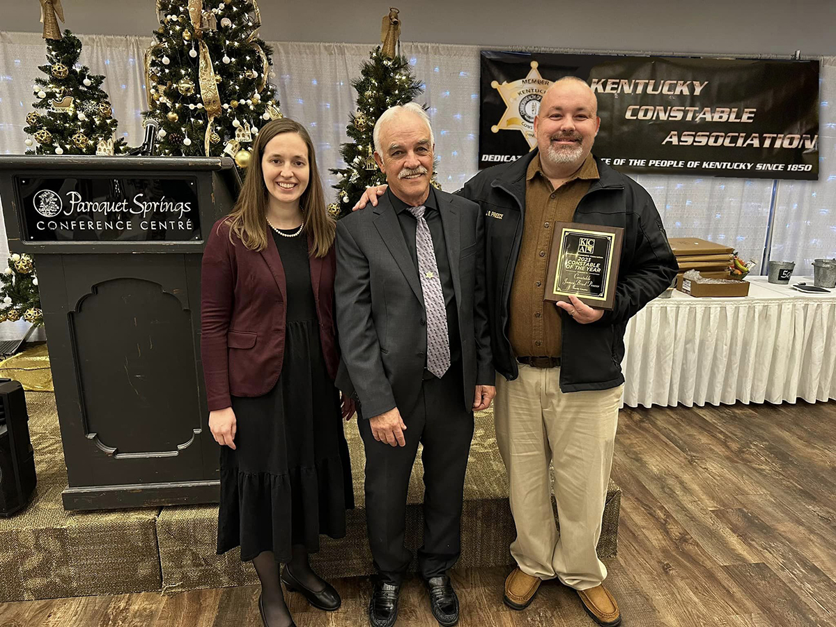 Preece named Kentucky Constable of the Year