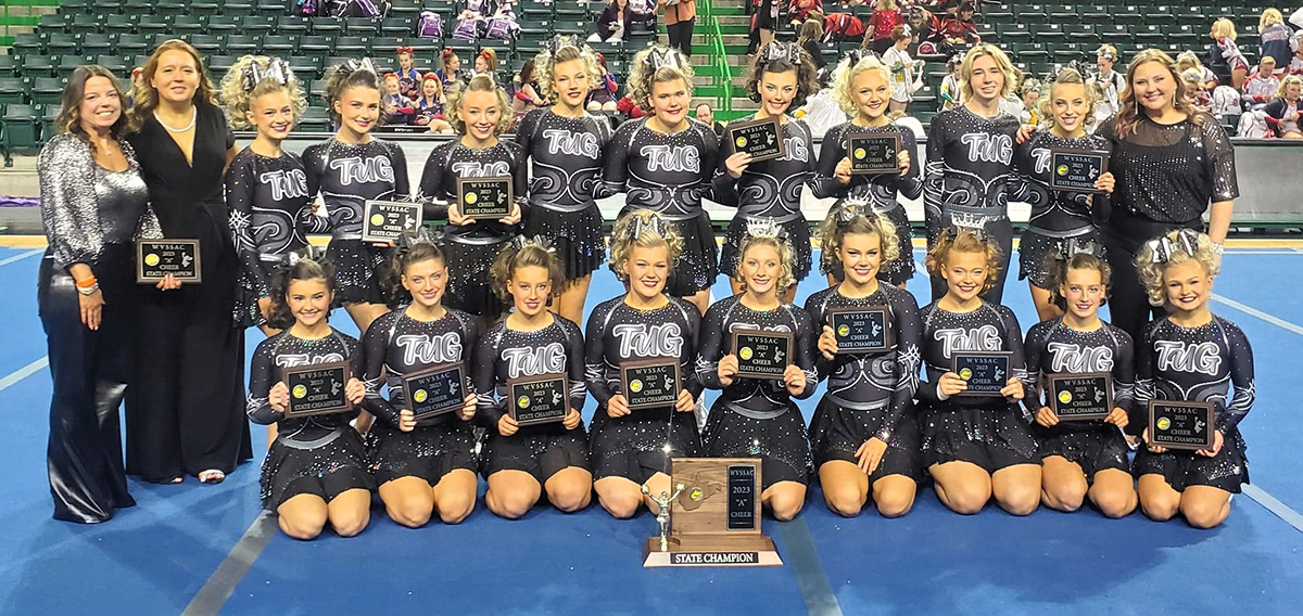 Dynasty: Tug Valley cheer squad state champs again