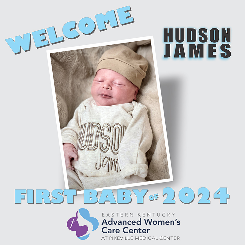 PMC welcomes First Baby of 2024: Hudson James Bentley