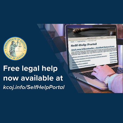 Free legal self-help portal available on Judicial Branch website