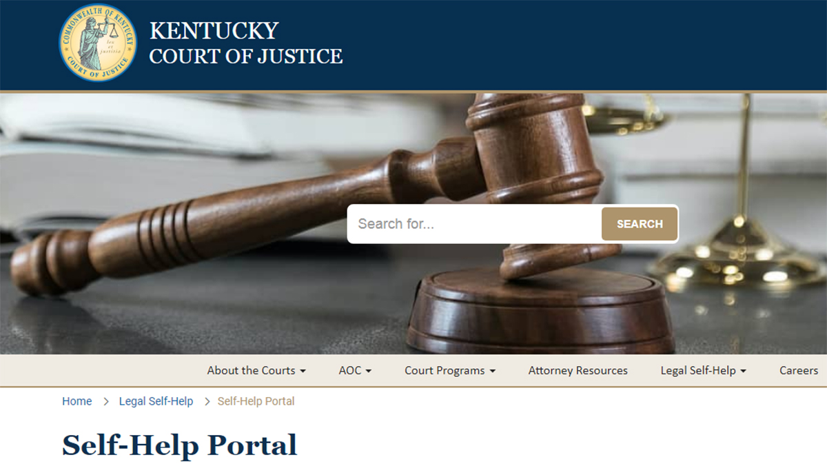 Free Legal Self-help Portal Available On Judicial Branch Website - The ...