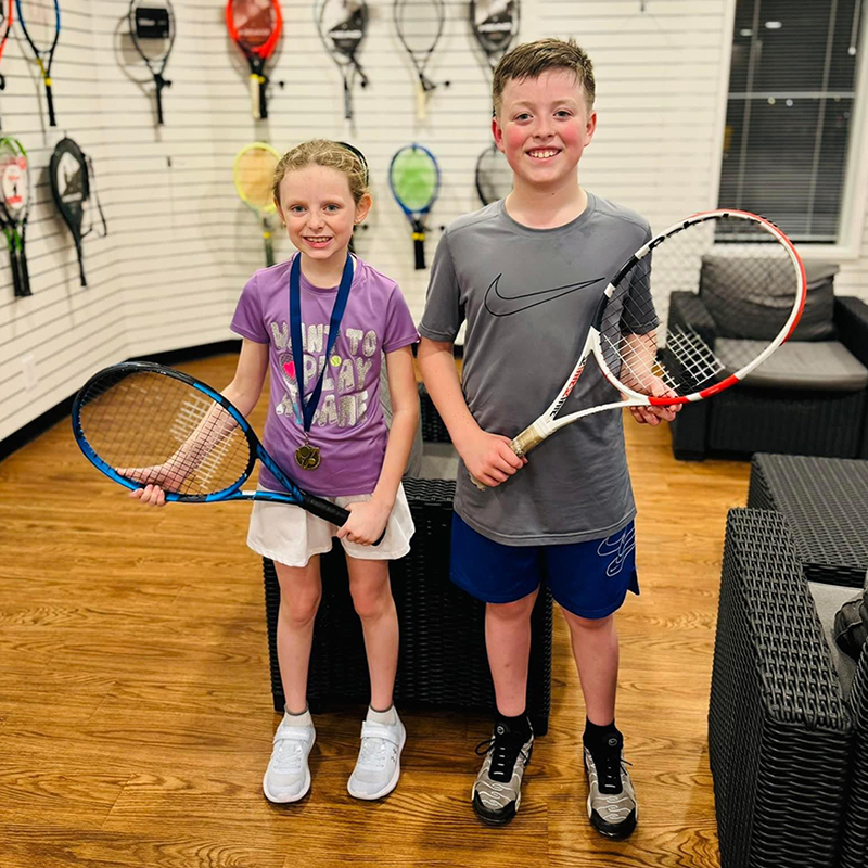 IES students compete in tennis