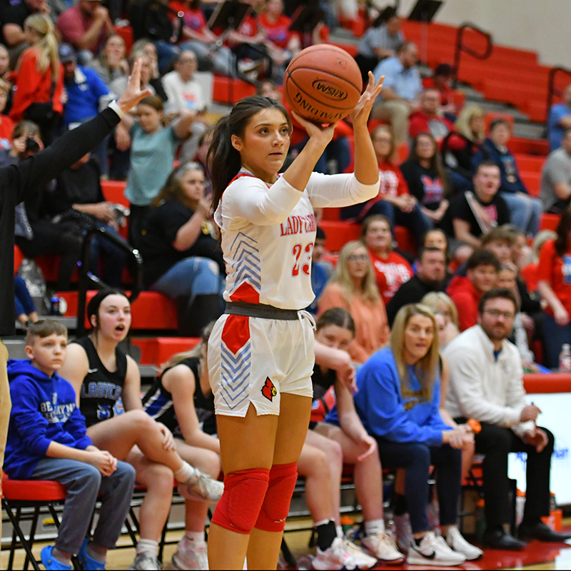 Lady Cards wrap up season with senior night win over Betsy Layne