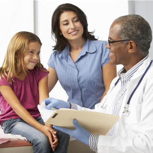 Routine checkups are part of the recipe for healthy children