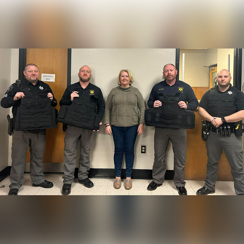 Mingo County Sheriff’s Office receives bulletproof vests