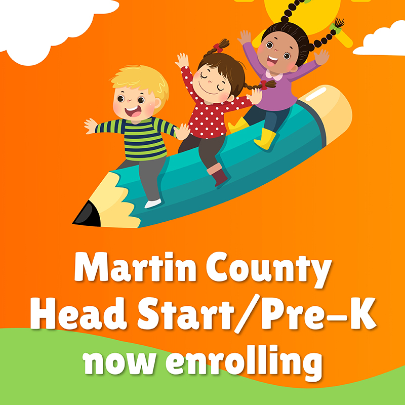 Martin County Head Start/Pre-K now enrolling