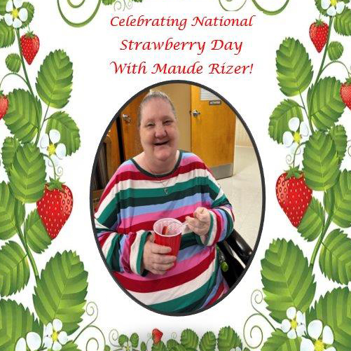 Maude celebrates Strawberry Day