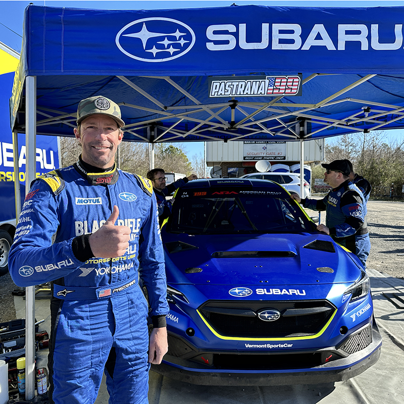 Travis Pastrana and Subaru Motorsports USA gear up on Martin County test course