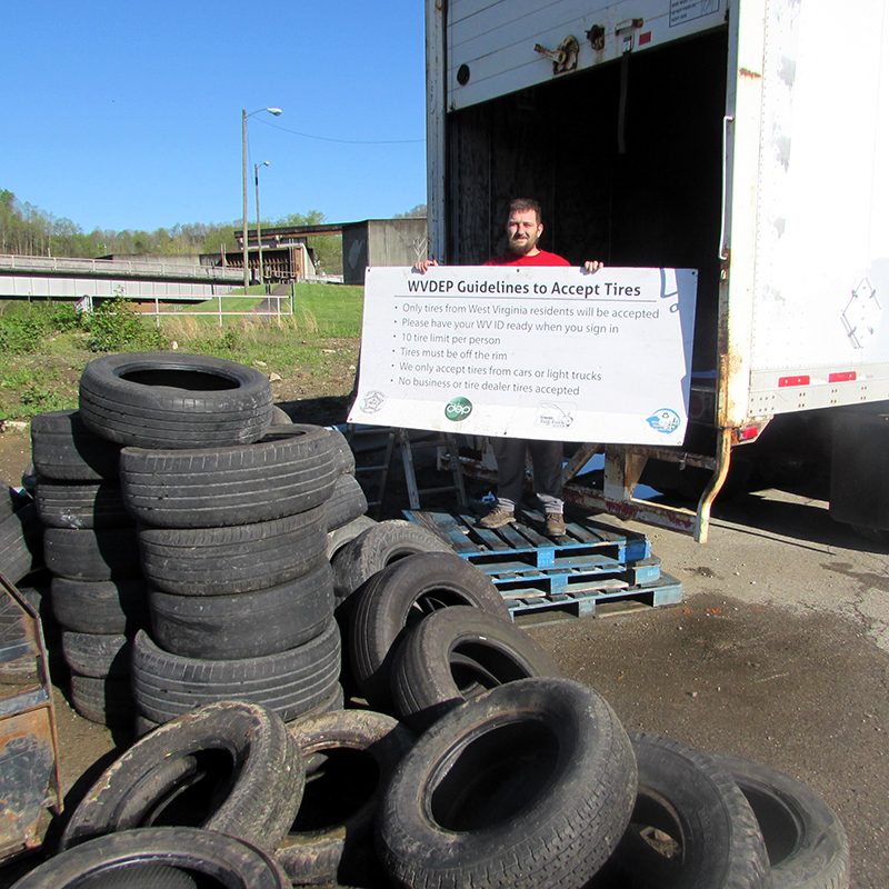 Tire cleanup successful in Williamson