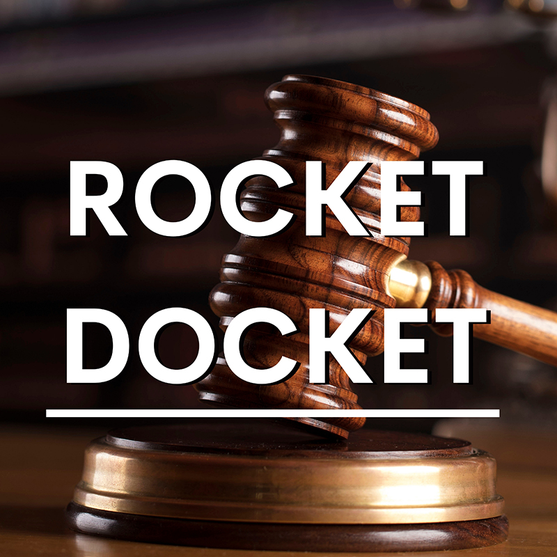 Three charged under Rocket Docket program